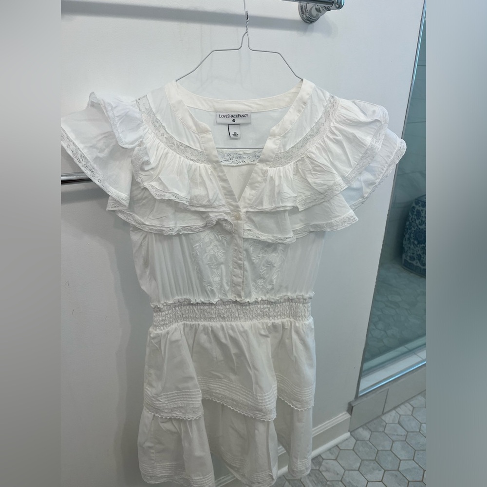 White TargetxLoveShackFancy dress